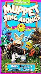 Muppet Sing Alongs   Billy Bunnys Animal Songs VHS, 1993