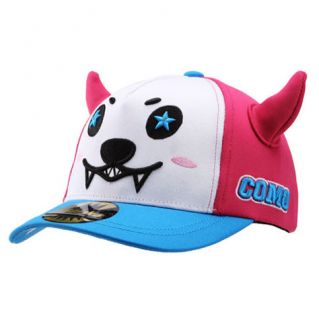 Hatson Elstinko Como Kids fitted Pink baseball hat cap Korean fashion 