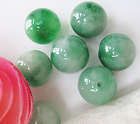 Wholesale 13mm Natural Round Green Jade Gemstone Loose Beads J049