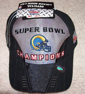 St Louis Rams Super Bowl 34 XXXIV Champions Hat Officially Licensed 