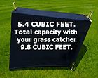 Cloth Leaf Extension 5.4 CF for Rack em 4.4 Grass Catcher bagger 