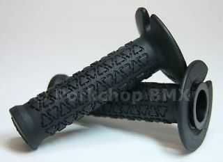  old school BMX bicycle grips   MINI MICRO JUNIOR   BLACK *MADE IN USA