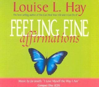 Feeling Fine Affirmations by Louise L. Hay 2004, CD, Unabridged
