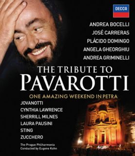 Luciano Parvarotti   A Celebration Live From Petra Blu ray Disc, 2009 