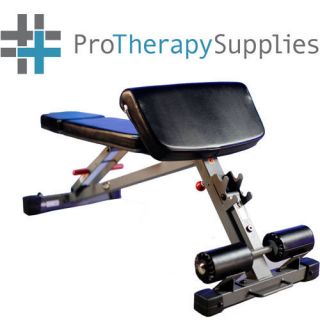 XMark Commercial Ab Hyperextension and Preacher Curl Weight Bench XM 