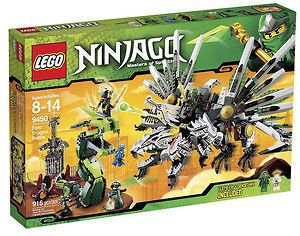NEW IN BOX LEGO Ninjago 9450 Epic Dragon Battle + Mini Figurines FAST 