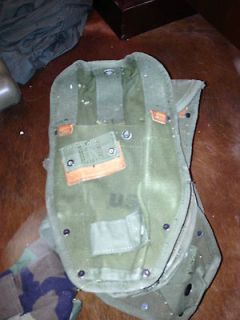 Vietnam US Army Entrenching Tool Shovel Canvas Cover Carrier 60s 70s 