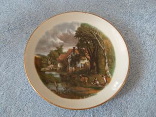 vintage mini plate liverpool road pottery ltd 