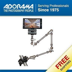 VariZoom VZ AR5K Kit, with Articulated Arm Universal Clamp Monitor 