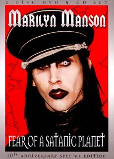 Marilyn Manson   Fear of a Satanic Planet DVD, 2012, 2 Disc Set, DVD 