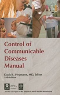 Control of Communicable Diseases Manual 2008, Paperback