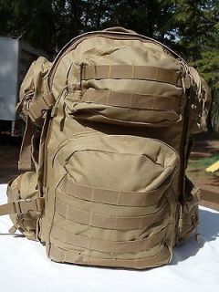 Molle 3 day Assault Backpack Coyote 1 Year Warranty High Quality Well 