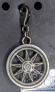 genuine harley davidson sterling silver wheel charm time left $