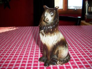 large made in brazil collie dog statue figurine 7 high