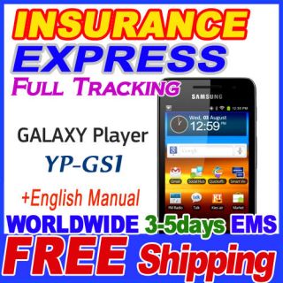 SAMSUNG Galaxy Player 3.6 YP GS1 YEPP 16GB WiFi PMP MP3 Android 2.3 YP 