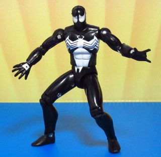 Marvel Hall of Fame Multi Jointed BLACK COSTUME SPIDER MAN Action 