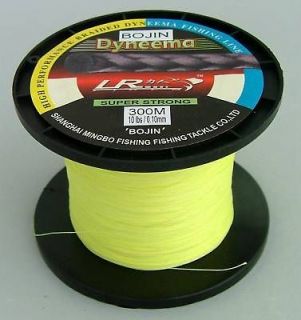 LR BRAID FISHING LINE 10LB 300M YELLOW MADE FROM 100% SK 71 JAPANESE 