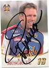 ted musgrave autographed auto signature signed card buy it now