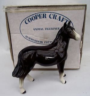 COOPERCRAFT COLLECTABLE FOREST PONY FIGURINE NEW WITH ORIGINAL BOX 