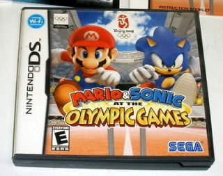 Nintendo DS Mario & Sonic at the Olympic Games Rated E Wi Fi 2 4 
