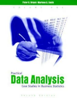 Practical Data Analysis Vol. 1 by Marlene A. Smith and Peter G. Bryant 