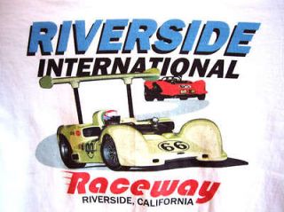 Riverside CA Mens M L XL 2X XXL 2XL Drag Racing T Shirt Drag Strip 