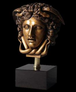 Medusa Head Bust Bronze Museum Sculpture Replica Reproduction