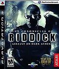 The Chronicles of Riddick Assault on Dark Athena (Sony Playstation 3 
