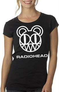 Juniors Super Soft Fitted Radiohead T Shirt S XL Indie Concert Rock 