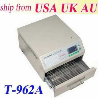 t962a infrared ic heater reflow oven wave bga smd b2
