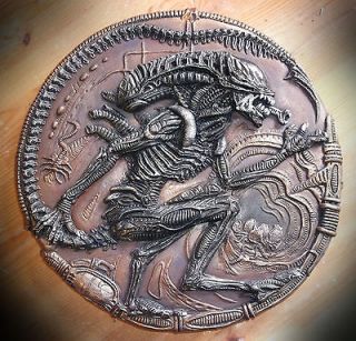 Alien Aliens Wall Plaque H R Giger Prometheus EXTREMELY RARE