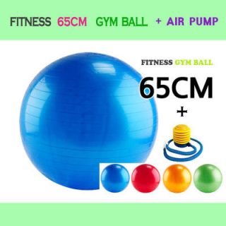 fitness sports gym body pilates exercise ball 65cm from korea