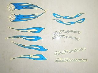 set of schwinn stingray bicycle decals part 595 time left
