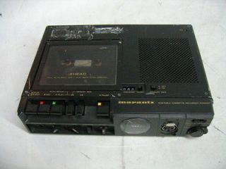 marantz pmd222 portable 3 head xlr cassette recorder returns not 