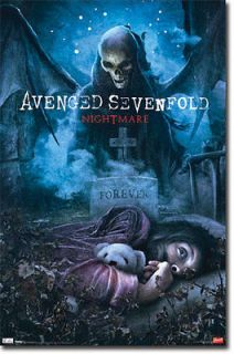 avenged sevenfold poster nightmare full size  5