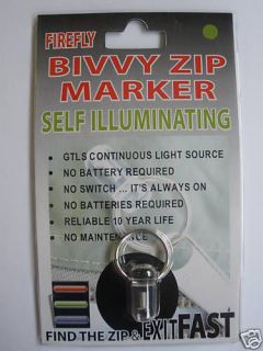 bivvy zip marker tritium traser light military 