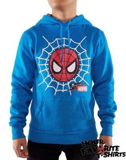 Spider Man Web Head Tokidoki Marvel Officially Licensed Adult Hoodie S 