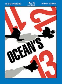 Oceans Eleven Twelve Thirteen Giftset Blu ray Disc, 2007