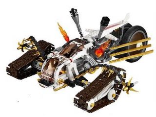 LEGO Ninjago ULTRA SONIC RAIDER (9449) Air Ship & Tank Loose No 