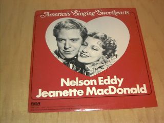 NELSON EDDY & JEANETTE MACDONALD/amer​icas singing sweethearts~LP
