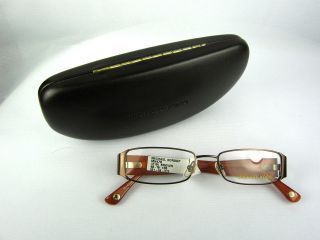 michael kors mk478 210 brown eyeglasses authentic new