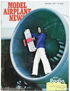Model Airplane News (December 1971) Fox Feathers / Focke Wulf 190