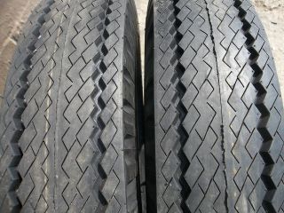 TWO 750x16, 750 16 10 Ply Tubeless Trailer Tires Load Range E