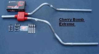 04 08 Ford F150 F250 Dual Exhaust w/Cherry Bomb Extreme (Fits: F 150)