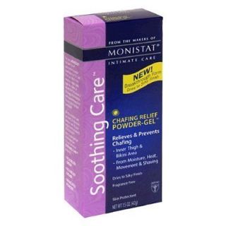 monistat soothing care relief powder chafing gel nip usa time