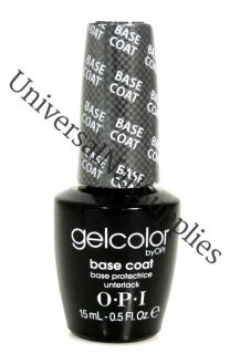 OPI GelColor Nail Gel lacquer Nail Polish   Base Coat #GC010 .5oz