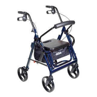  Duet Transport Chair Wheelchair / Rollator Walker, 2 in 1 combo