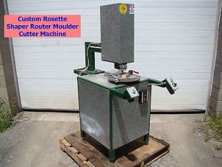 Custom Rosette Shaper Router Moulder Cutter Machine CNC Jig Molding 