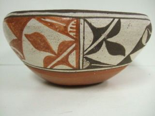 1940 serefina bell zia american indian pottery bowl old time