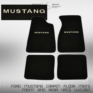 79 80 81 82 83 84 93 FORD MUSTANG CARPET FLOOR MATS FRONT AND REAR 